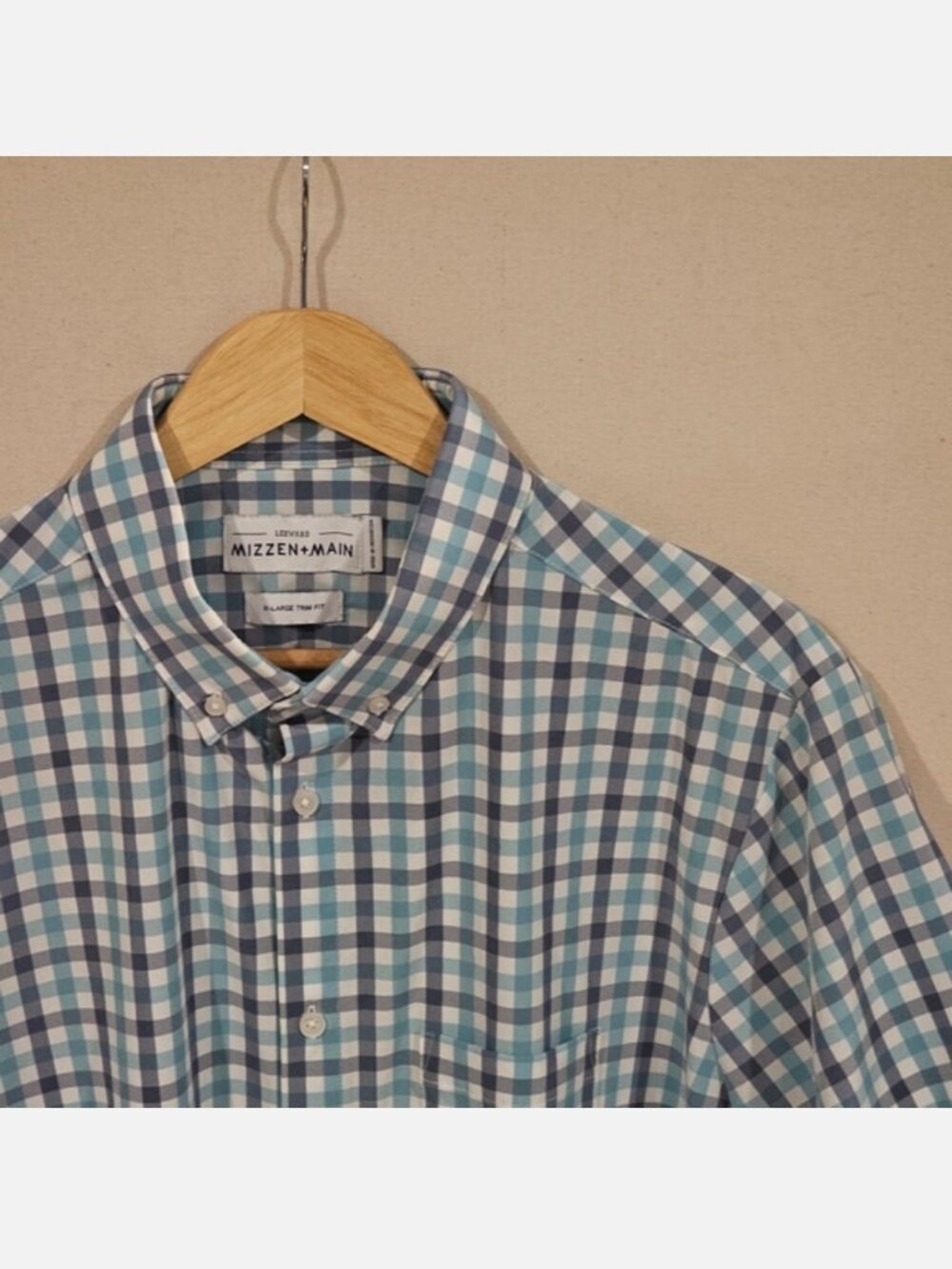 Mizzen + Main Leeward Collection Short Sleeve Shirt Trom Fit XL